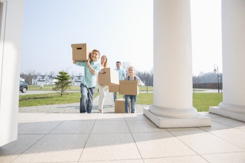 Facility staff managing safe access and unit compliance