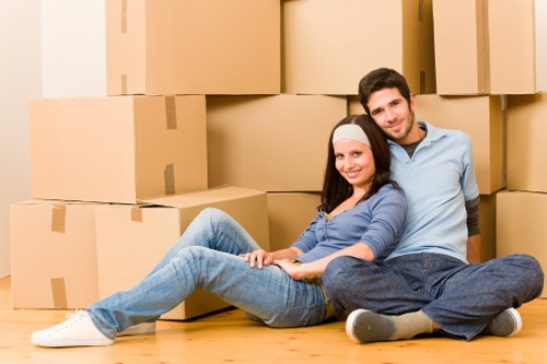 Secure storage access area for Chelsea self storage customers