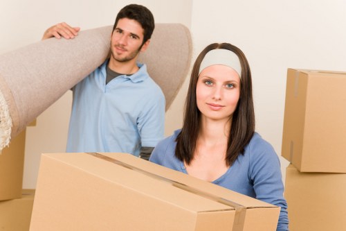 Example self storage Chelsea job for a flat or townhouse clearance